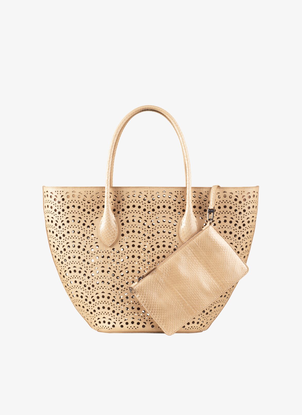 SMALL BAG PAILLE+ELAP MIN VIENN VAG MORDORE ALAÏA SMALL BAG PAILLE+ELAP MIN VIENN VAG MORDORE BRONZO